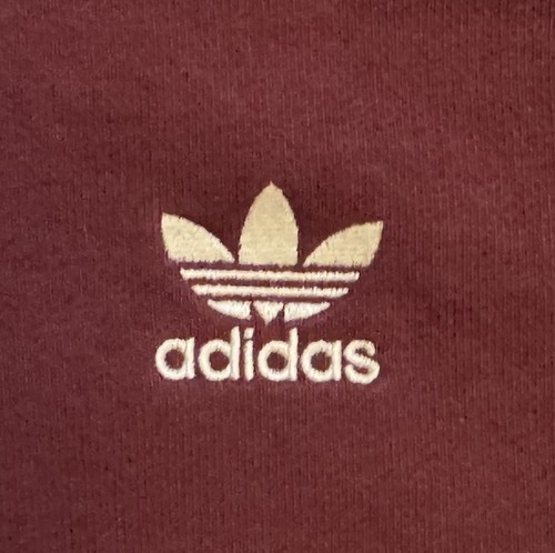 Adidas PrimeGreen Crewneck Maroon Sweatshirt Men’s Large Embroidered - Picture 3 of 7
