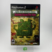 Aqua Teen Hunger Force Zombie Ninja Pro-Am (Sony PlayStation 2 PS2, 2007)