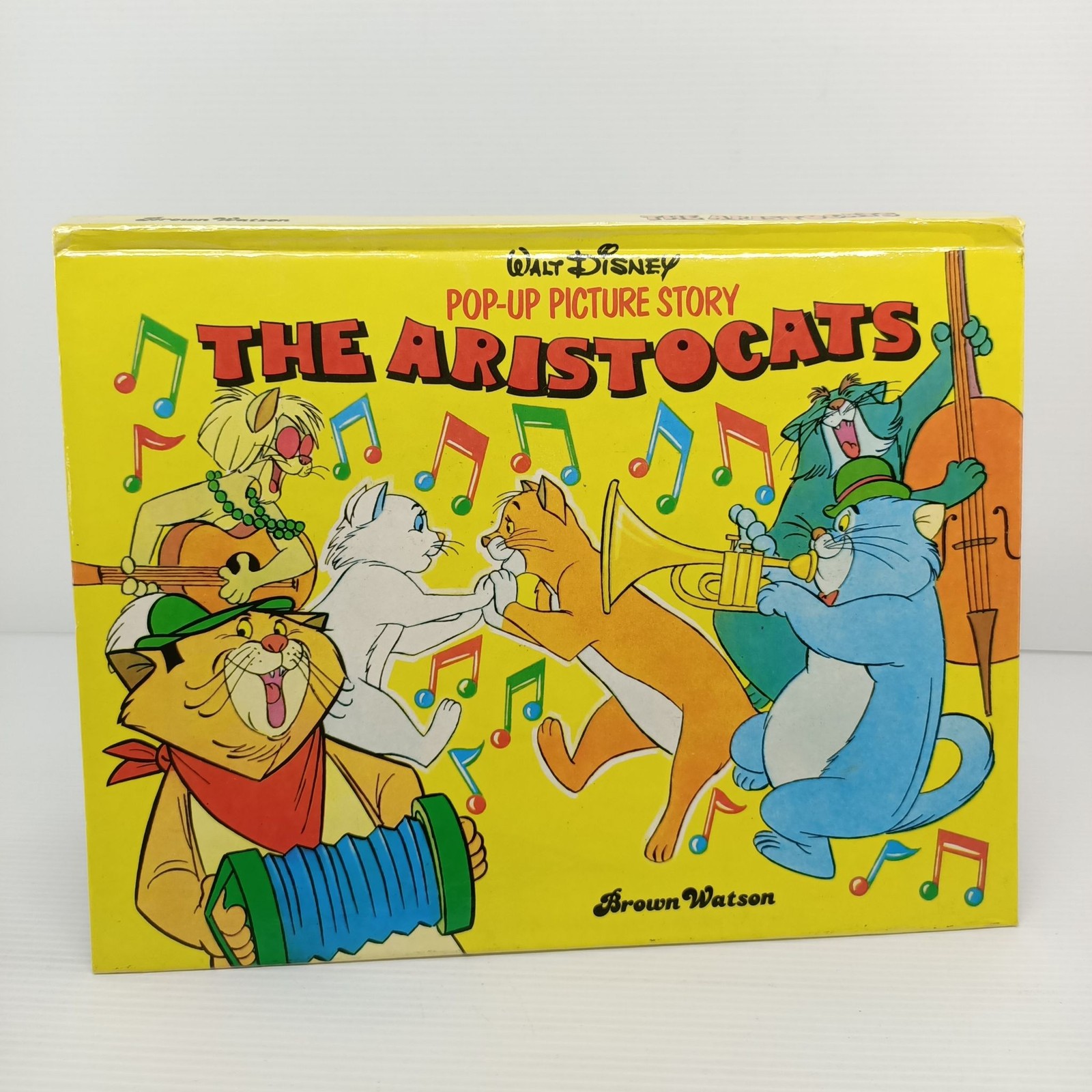 Walt Disney The Aristocats Pop-Up Picture Story Brown Watson ISBN 0709703694