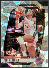 2024 Panini Prizm WNBA Basketball Ice Prizms #136 Temi Fagbenle - Indiana Fever