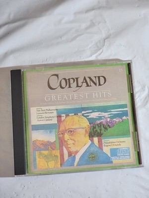Copland's Greatest Hits CD CBS Masterworks Leonard Bernstein Eugene Ormandy