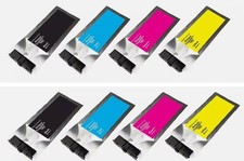 8 X Generic Roland Truevis Tr2 Sg-300 Sg-540 Sg2-300 Sg2-540 Ink C-y-m-k 500ml