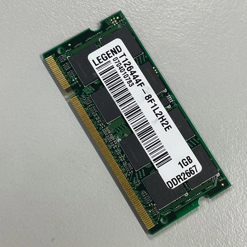 Legend 1GB DDR2 RAM PC2-5300 667MHz CL5 1.8V non-ECC DIMM T126444F-8F1L2H2E - Image 2 of 3