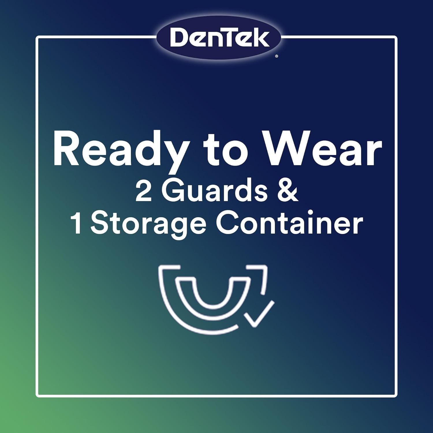 Comfort-Fit Dental Guard For Nighttime Teeth Grinding, Comfort-Fit Guard, 2 c...