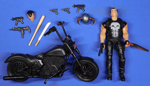 Marvel Legends Punisher Motorcycle | eBay