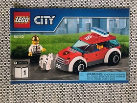 Instruction Manuals LEGO City 60110 Fire Station