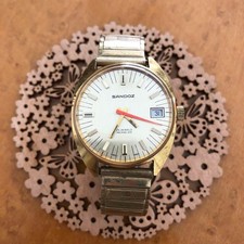 Orologio automatico SANDOZ Swiss Made oro usato ottime condizioni dal Giappone