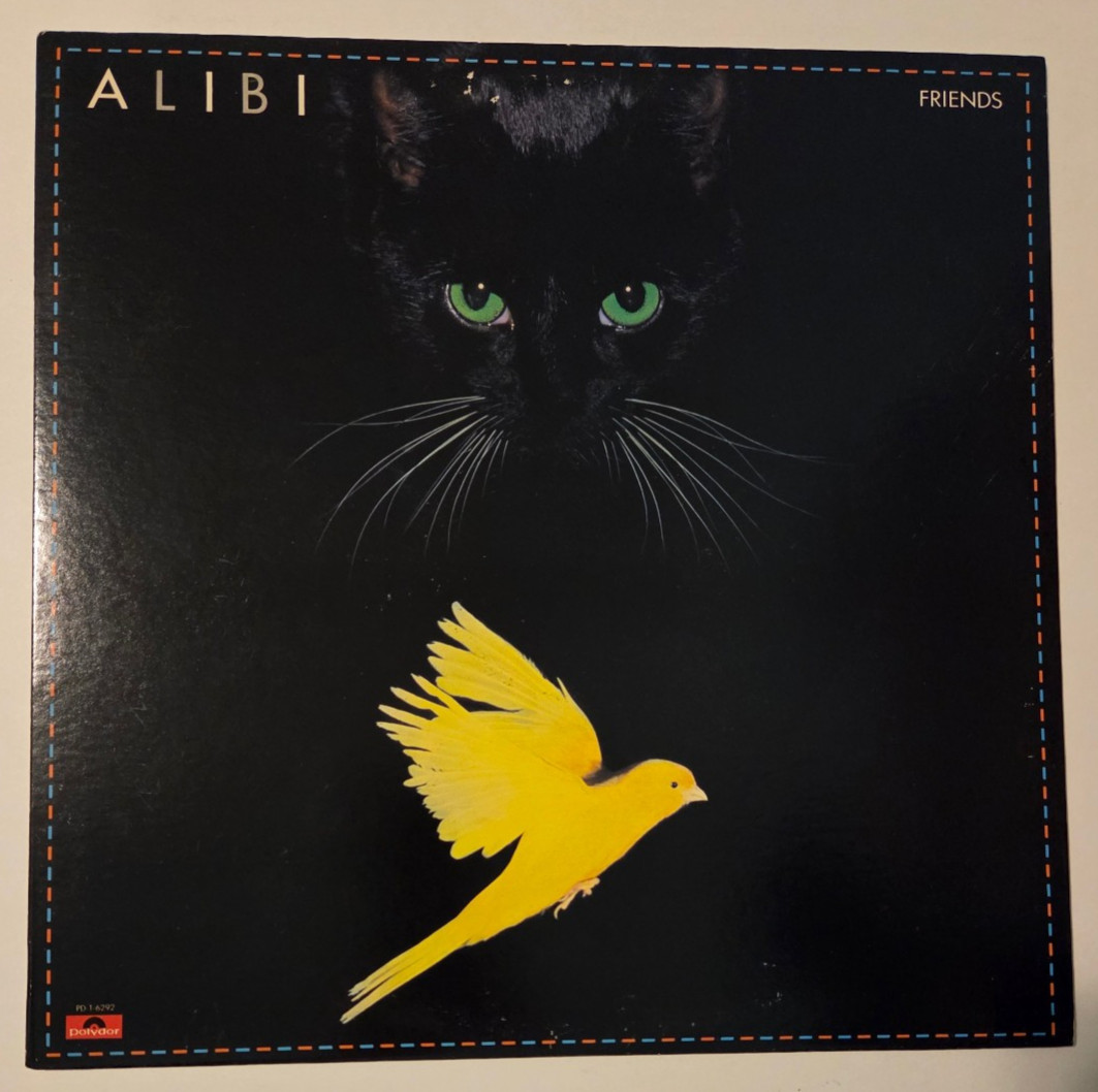 Alibi - Friends - NEAR MINT vinyl LP 1980 Polydor