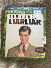 Liar Liar Blu-ray Disc, 2013 With Slipcover Ultra Rare No Digital Code