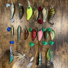 Cbait main set of 27, Small rubber jig set of 10, hooks, and sinker set