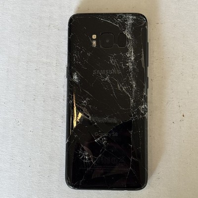 Samsung Galaxy S8 Plus Black 64GB  Smartphone. BULGING BATTERY. GOOD SCREEN.
