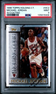 1996 TOPPS HOLDING COURT W/COATING #HC2 MICHAEL JORDAN PSA 9 | eBay