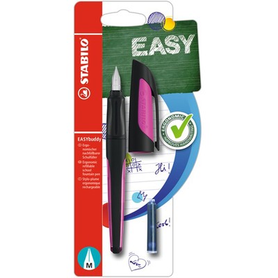 Schulfüller Stabilo EASY buddy M schwarz