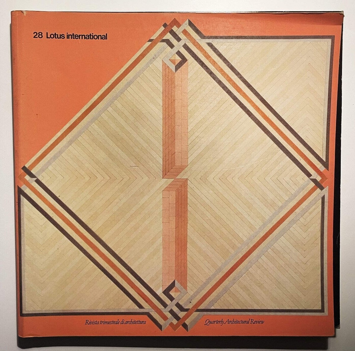 国際的建築雑誌 Lotus International ロータス No5.6.7 Lotus International no 28 anno 1980 Italian Architecture Magazine