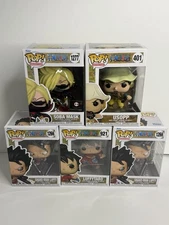 Funko Pop Vinyl: One Piece Funko Pop Lot Of 5 Luffy, Usopp, Soba Mask, Luffytaro