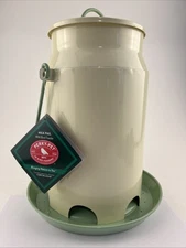 Perky Pet Bird Feeder Hanging Metal Seed Feeder 5 lb Outdoor Wild Birds Durable