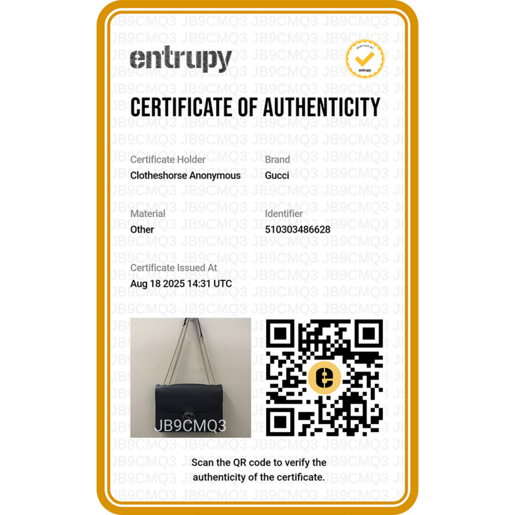 GUCCI | Interlocking G Black Leather Shoulder Bag - image 17