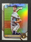 2022 Bowman Draft Chrome Refractor #BDC-132 Jacob Misiorowski 1st Brewers #2 HD