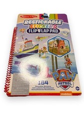 Paw Patrol Restickable Sticker Flip-flap Pad Book with Stickers for Kids