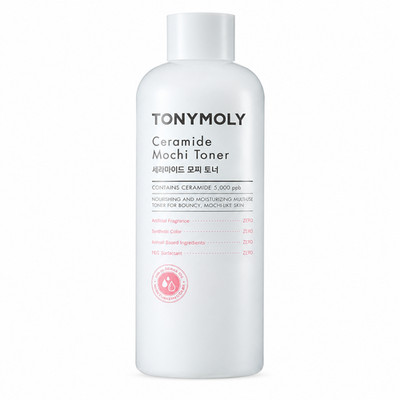 TONYMOLY Wonder Ceramide Mochi Toner 500ml Korean Milky Hydrating Face Toner