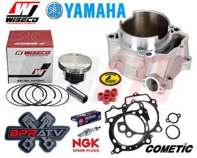 #ad Yamaha YFZ450R YFZ 450R Wiseco Piston 95mm Std Bore Cylinder Top End Rebuild Kit $379.99