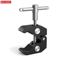 Compact Super Clamp with 1/4 3/8 Thread Compatibility for Creative Projects