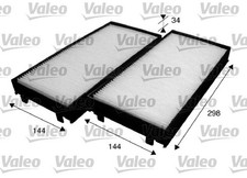 Innenraumfilter VALEO ESSENTIAL 715583 Partikelfilter f�r E71 X6 BMW E70 X5 E72