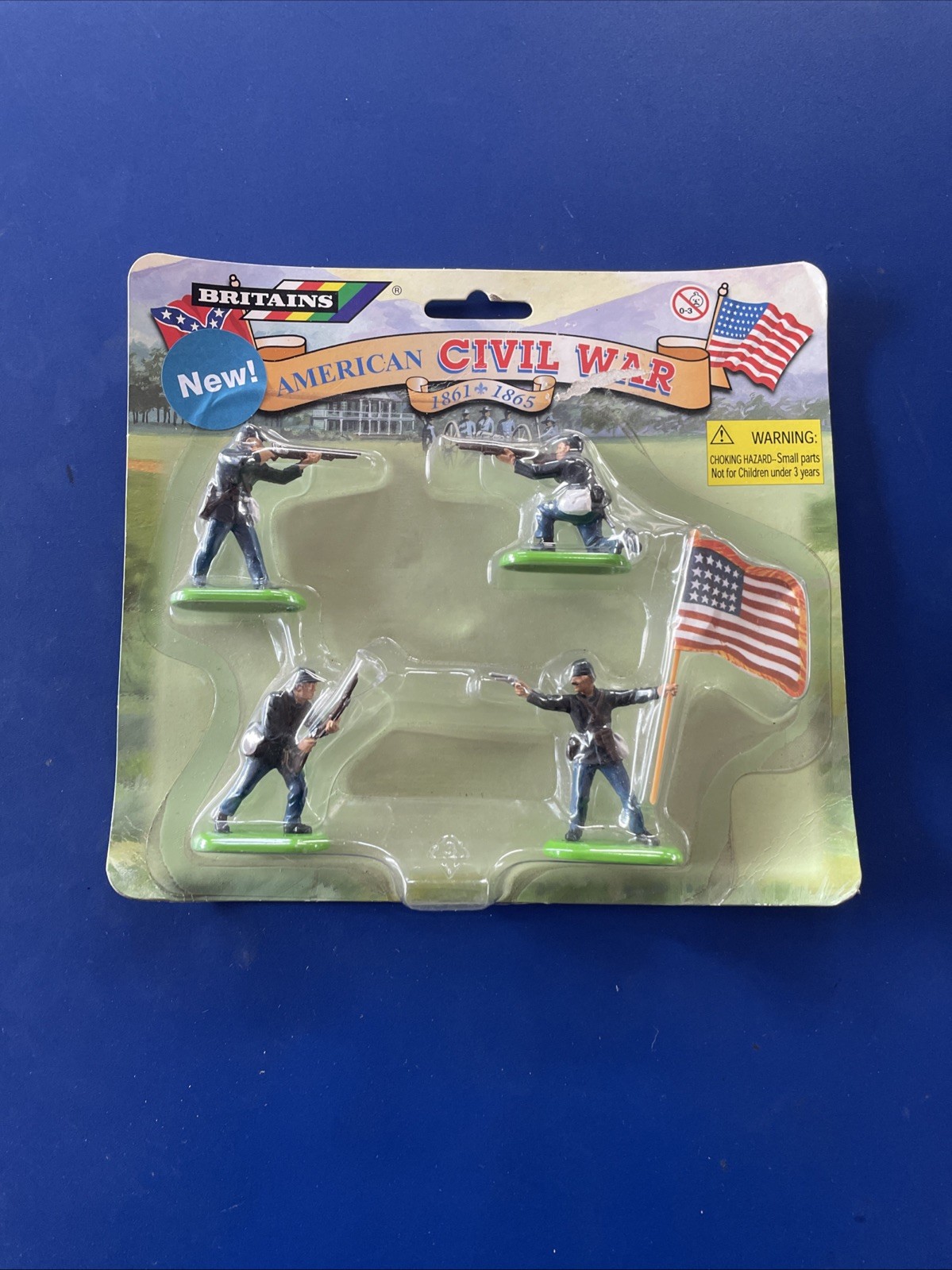 Britains Super Deetail American Civil War (ACW) 4 Union Soldiers