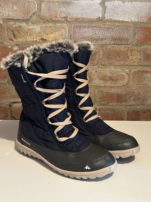 Quechua Decathlon Women's X-Warm Lacet Blue Hiking Winter Snow