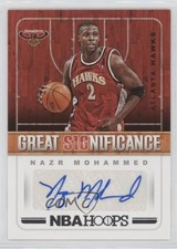 2018-19 Panini NBA Hoops Great SIGnificance Nazr Mohammed #GS-NM Auto fm0