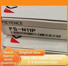 1PC New Keyence FS-N11P Fiber Optic Sensor FSN11P In Box Free Shipping
