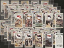 B.A.T.-FULL SET- FLAGS OF THE EMPIRE 1928 (PRINTED BACK 50 CARDS) EXCELLENT