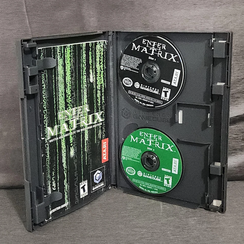 Enter The Matrix GameCube Video Game Complete CIB Atari Tested - Image 2 of 4