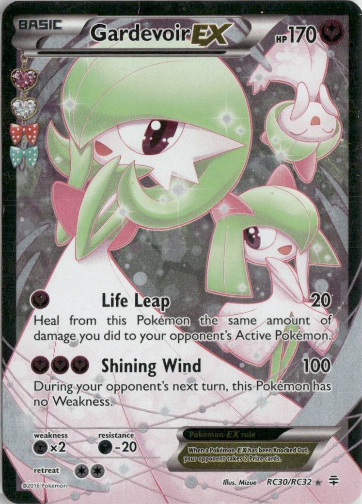 Pokemon Gardevoir EX (Full Art)Holo Generations: Radiant Collection RC30/RC32 LP