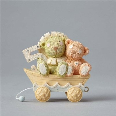 Foundations Birthday Figurine Bears Ark Age 5 We Aren't Lion Fire Is 4050145