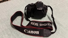 Canon EOS Rebel T3 DSLR Camera, DS126291, 12.2MP, Kit w/box, strap, manuals, CD