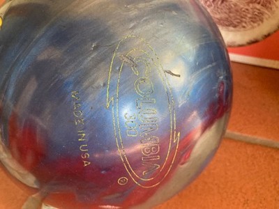 Vintage Bowlingkugel Columbia 300 Made in USA