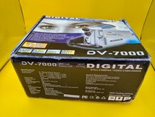DV-7000 Compact 4.1Mp Digital Still Camera  Video Camcorder FULLY TESTED refB 