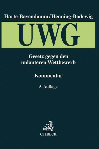 Thumbnail - Gesetz Gegen Den Unlauteren Wettbewerb (uwg) | 2021 | Deutsch