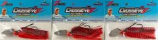 3    Z-MAN CROSSEYEZ CHATTERBAIT 1/2OZ CBCE12-07 FIRE CRAW