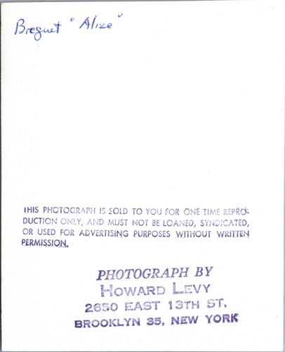 BREGUET 1050 ALIZE VINTAGE ORIGINAL HOWARD LEVY PHOTO 1 - Picture 2 of 2