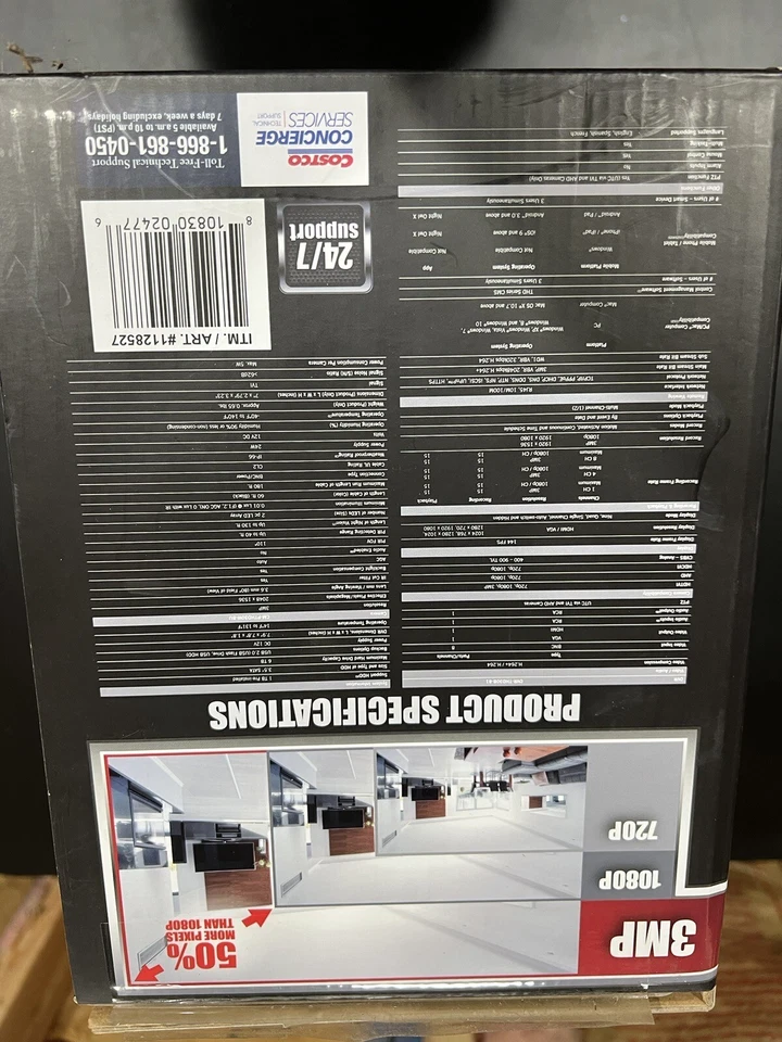 Night Owl C841PIR3MP Indoor/Outdoor 4 3MP Wired Infrared Security Camera System - Image 3 of 4