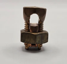 Penn Union Corp. Copper Split Bolt Cable Connector S-4 CU 16-4 SOL (1)