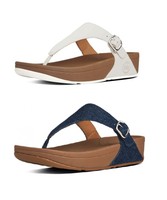 Fitflop™ The Skinny - White Or Navy - Womens Casual Sandals - Brand Fitflop™ The Skinny - White Or Navy - Womens Casual Sandals - Brand