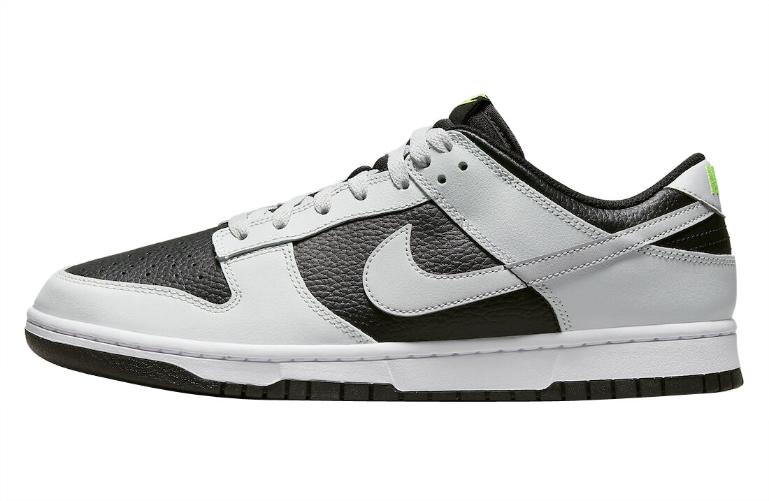 Nike Dunk Low Grey Panda Volt FD9756-001 Mens New | eBay