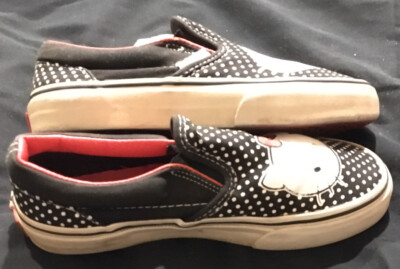 VANS Slip On Shoe Hello Kitty T-375103 Black/White/Pink Y  display picture 1