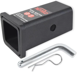 64028HP Trailer Hitch Adapter 2-1/2" to 2" Hitch Reducer Sleeve Carbon Steel, 5/ - Picture 1 of 5