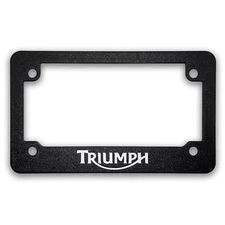For Triumph Motorcycles Textured License Plate Frame (ALL MODELS & YEARS)