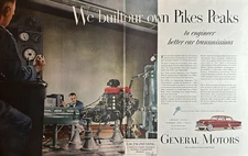 1953 General Motors Engineering Better Transmissions Pikes Peak VTG Prin Ad