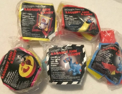 McDonalds 1989 Raggedy Ann & Andy Set - Bild 1 von 2